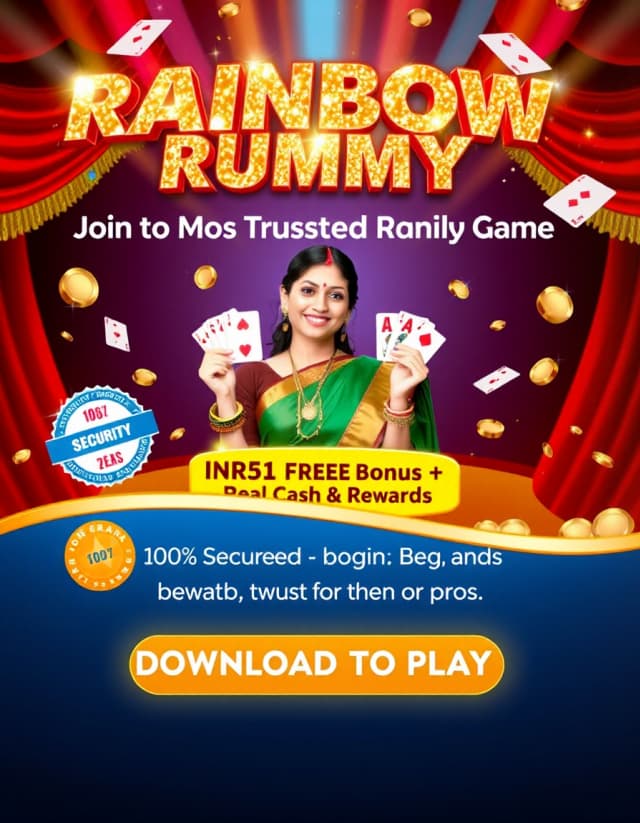 Rainbow Rummy Banner